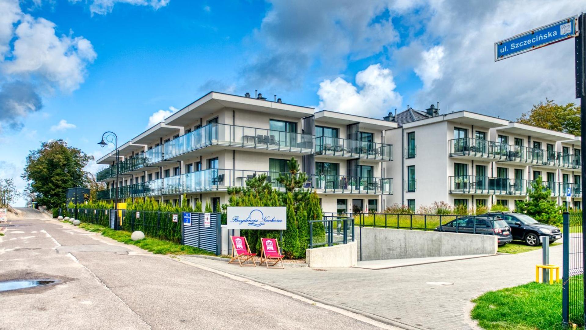 Rezydencja Niechorze 310 Z Widokiem Na Morze I Przy Plazy - 5D Apartamenty Экстерьер фото